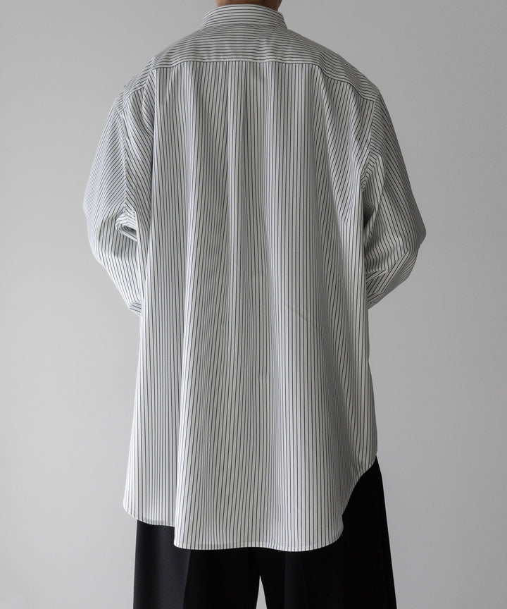 【KANEMASA PHIL.】カネマサフィル 46G ATOMOSPHERE STRIPE SHIRT - WHITE×NAVY sessionセッション福岡セレクトショップ 公式通販サイト