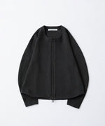 画像をギャラリービューアに読み込む, OPPOSE DUALITY-オポーズデュアリティのNO COLLAR RIB ZIP TOPのBLACK公式通販サイトsession福岡セレクトショップ
