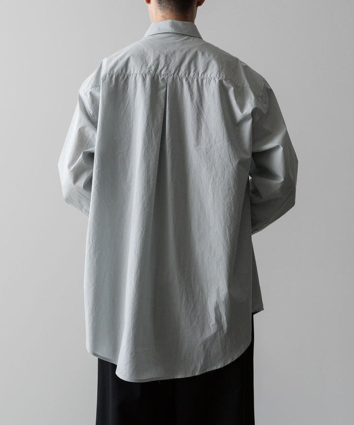 ssstein(シュタイン)の24AWコレクション OVERSIZED STANDARD SHIRT - LT.BLUE 公式通販サイトsession福岡セレクトショップ