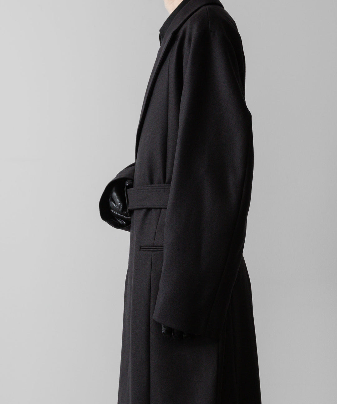 ssstein(シュタイン)の24AWコレクション OVERSIZED MAXI-LENGTH PEAKED LAPEL COAT - DARK CHARCOAL 公式通販サイトsession福岡セレクトショップ