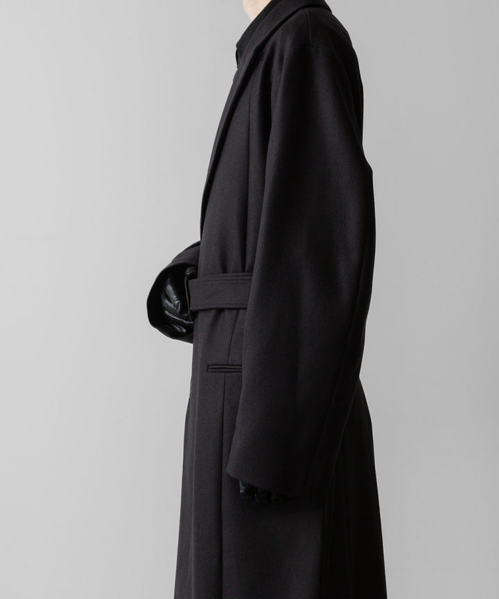 ssstein(シュタイン)の24AWコレクション OVERSIZED MAXI-LENGTH PEAKED LAPEL COAT - DARK CHARCOAL 公式通販サイトsession福岡セレクトショップ