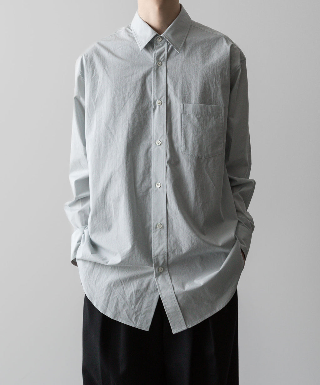 ssstein(シュタイン)の24AWコレクション OVERSIZED STANDARD SHIRT - LT.BLUE 公式通販サイトsession福岡セレクトショップ