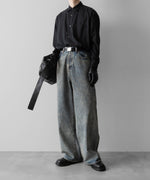 画像をギャラリービューアに読み込む, ssstein(シュタイン)のTWIST SEAM BAGGY VINTAGE DENIM JEANS - INDIGOの公式通販サイトsession福岡セレクトショップ

