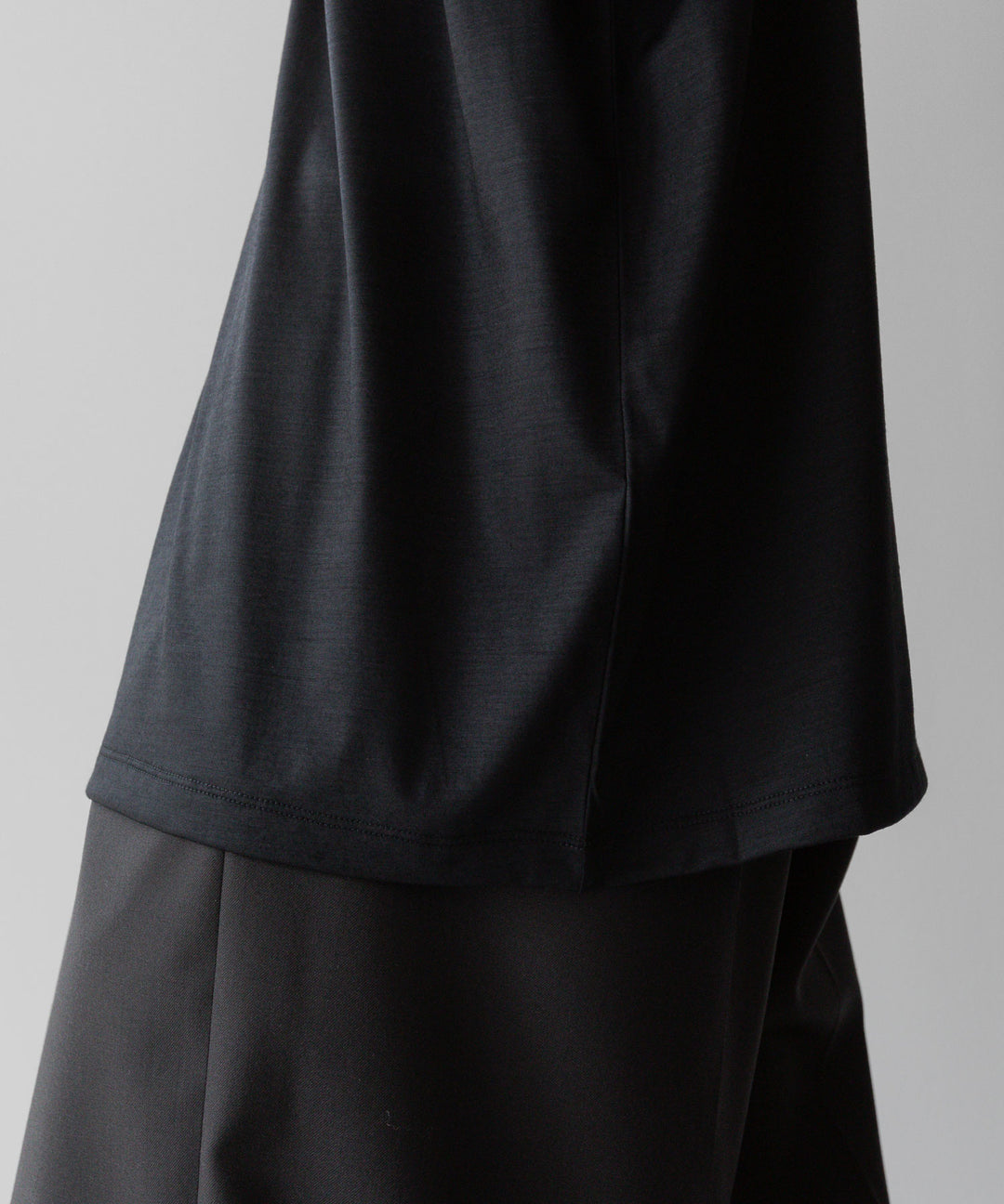 【KANEMASA PHIL.】カネマサフィル 36G WOOL SILKY TEEのBLACKの公式通販サイトsession福岡セレクトショップ