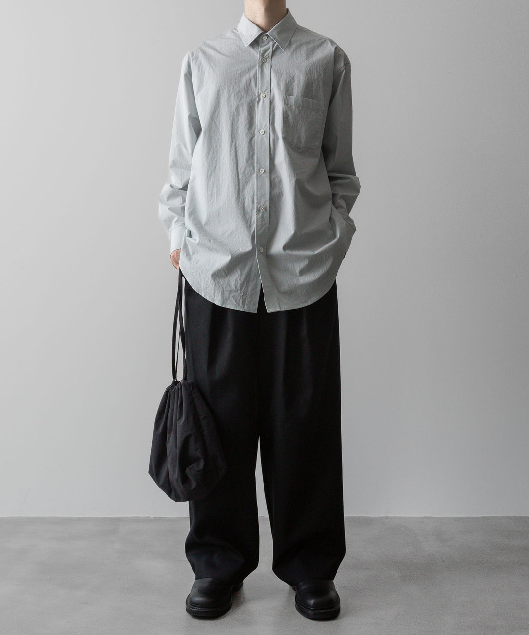 ssstein(シュタイン)の24AWコレクション OVERSIZED STANDARD SHIRT - LT.BLUE 公式通販サイトsession福岡セレクトショップ