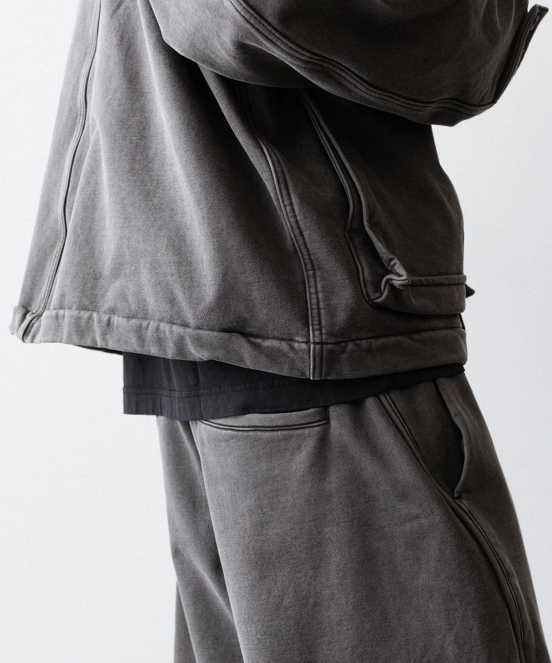 KANEMASA PHIL. カネマサフフィル36G FINE SWEAT WORK JACKETのCHARCOAL PIGMENT公式通販サイトsession福岡セレクトショップ
