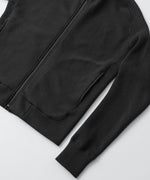 画像をギャラリービューアに読み込む, 【OPPOSE DUALITY】ZIP UP RIB HOODIE - BLACK

