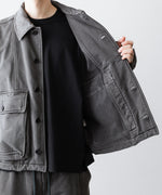 画像をギャラリービューアに読み込む, KANEMASA PHIL. カネマサフフィル36G FINE SWEAT WORK JACKETのCHARCOAL PIGMENT公式通販サイトsession福岡セレクトショップ
