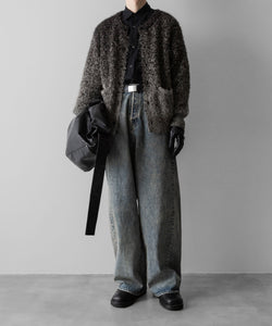 ssstein(シュタイン)の24AWコレクション GLITTER FUR KNIT GRADATION CARDIGAN - GRADATION 公式通販サイトsession福岡セレクトショップ