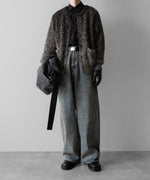 画像をギャラリービューアに読み込む, ssstein(シュタイン)のC/SI TWILL OVERSIZED REGULAR COLLAR SHIRT - BLACKの公式通販サイトsession福岡セレクトショップ
