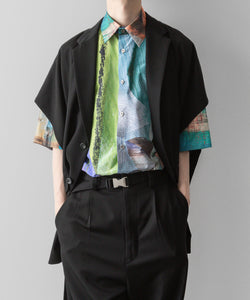 UJOH ウジョー×KANAKO SASAKIのREGULAR COLLAR HALF SLEEVE SHIRT - WHITE公式通販サイトsession福岡セレクトショップ