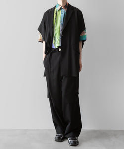 UJOH ウジョー×KANAKO SASAKIのREGULAR COLLAR HALF SLEEVE SHIRT - WHITE公式通販サイトsession福岡セレクトショップ