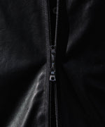 画像をギャラリービューアに読み込む, ssstein(シュタイン)のLAMBS LEATHER LIGHT ZIP JACKET - BLACKの公式通販サイトsession福岡セレクトショップ
