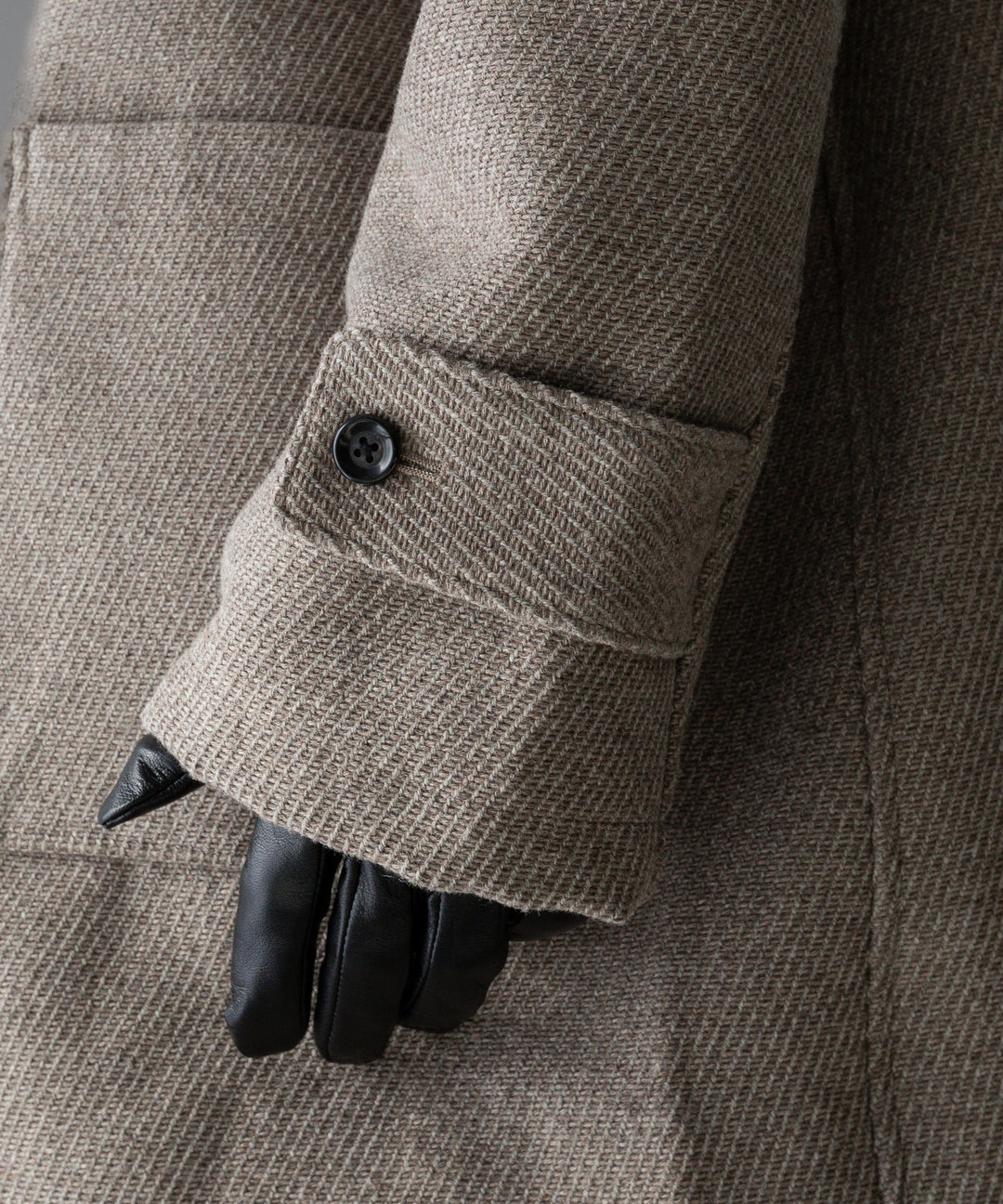 INTÉRIM(インテリム)の23AWコレクションHYPER BIG CASHMERE HEAVY ROYAL NAVY DUFFEL COAT - BEIGE 公式通販サイトsession福岡セレクトショップ