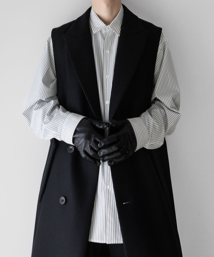 【KANEMASA PHIL.】カネマサフィル 46G ATOMOSPHERE STRIPE SHIRT - WHITE×NAVY sessionセッション福岡セレクトショップ 公式通販サイト