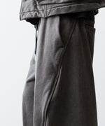 画像をギャラリービューアに読み込む, KANEMASA PHIL. カネマサフフィル36G FINE SWEAT DRAPING EASY PANTSのCHARCOAL PIGMENT公式通販サイトsession福岡セレクトショップ
