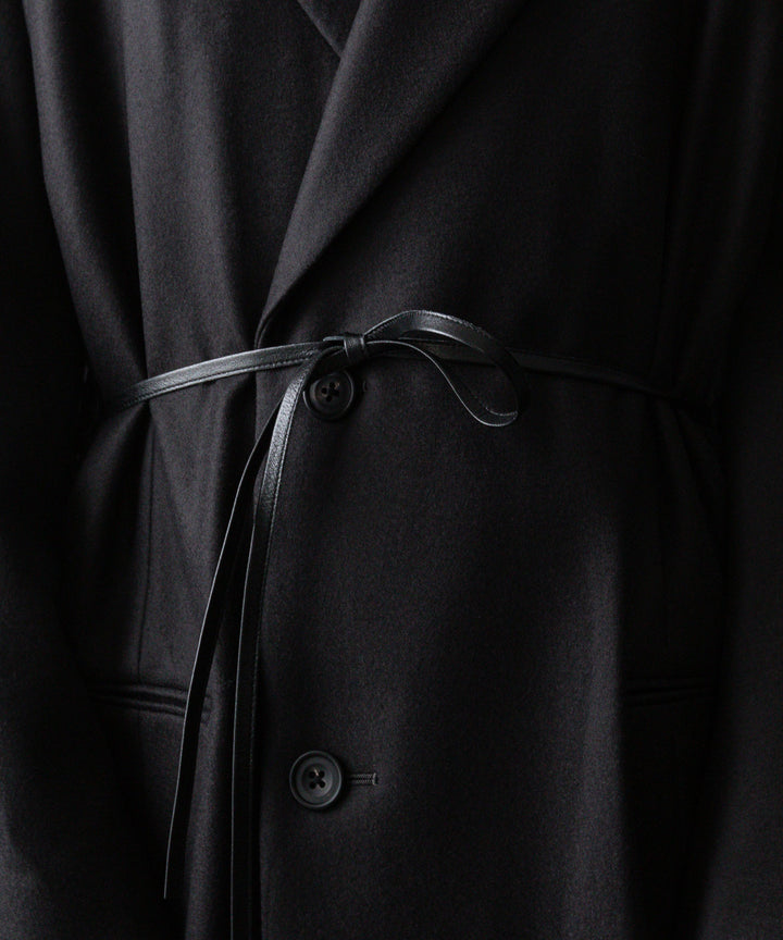 ssstein(シュタイン)の24AWコレクション OVERSIZED MAXI-LENGTH PEAKED LAPEL COAT - DARK CHARCOAL 公式通販サイトsession福岡セレクトショップ
