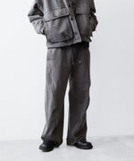 画像をギャラリービューアに読み込む, KANEMASA PHIL. カネマサフフィル36G FINE SWEAT DRAPING EASY PANTSのCHARCOAL PIGMENT公式通販サイトsession福岡セレクトショップ
