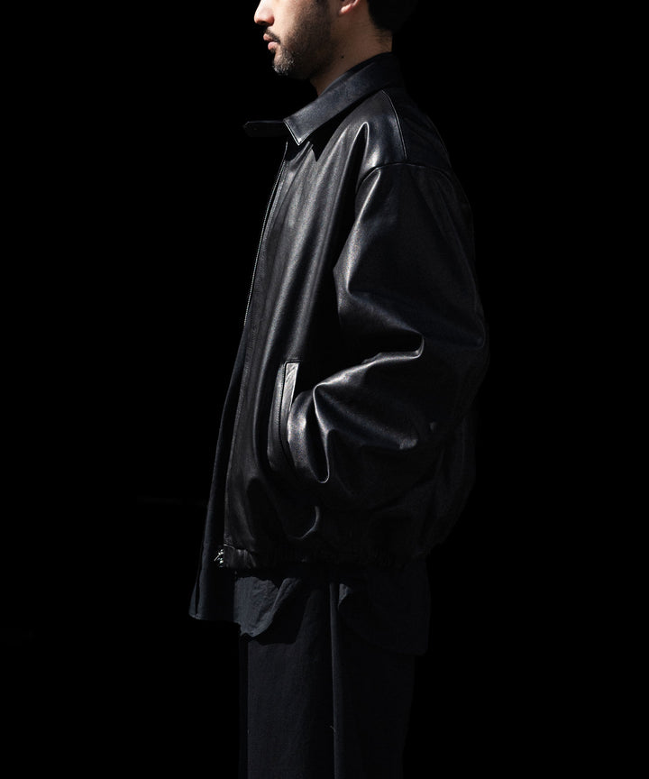 ssstein(シュタイン)のLAMBS LEATHER LIGHT ZIP JACKET - BLACKの公式通販サイトsession福岡セレクトショップ