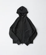 画像をギャラリービューアに読み込む, 【OPPOSE DUALITY】ZIP UP RIB HOODIE - BLACK
