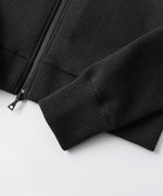 画像をギャラリービューアに読み込む, 【OPPOSE DUALITY】ZIP UP RIB HOODIE - BLACK
