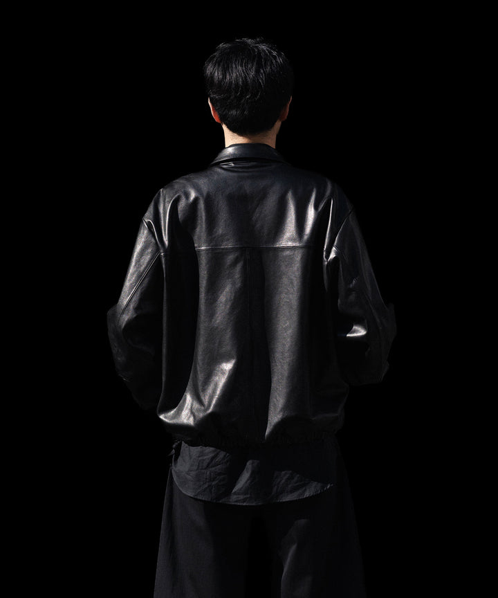 ssstein(シュタイン)のLAMBS LEATHER LIGHT ZIP JACKET - BLACKの公式通販サイトsession福岡セレクトショップ