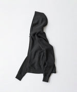 画像をギャラリービューアに読み込む, 【OPPOSE DUALITY】ZIP UP RIB HOODIE - BLACK

