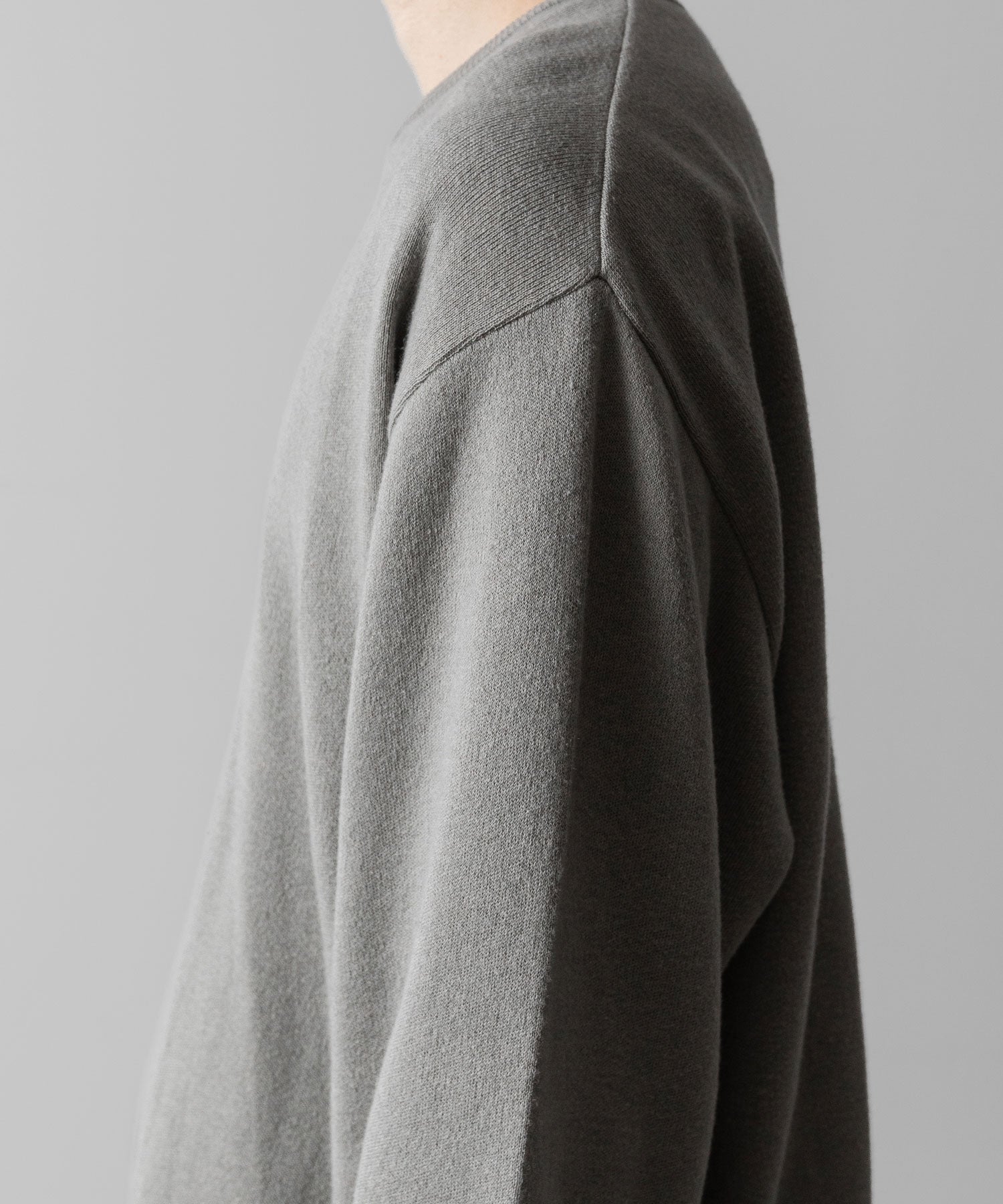 ssstein(シュタイン)のCOTTON CASHMERE KNIT LS - TAUPE GREYの公式通販サイトsession福岡セレクトショップ
