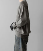 画像をギャラリービューアに読み込む, ssstein(シュタイン)のCOTTON CASHMERE KNIT LS - TAUPE GREYの公式通販サイトsession福岡セレクトショップ

