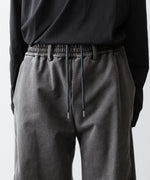画像をギャラリービューアに読み込む, KANEMASA PHIL. カネマサフフィル36G FINE SWEAT DRAPING EASY PANTSのCHARCOAL PIGMENT公式通販サイトsession福岡セレクトショップ
