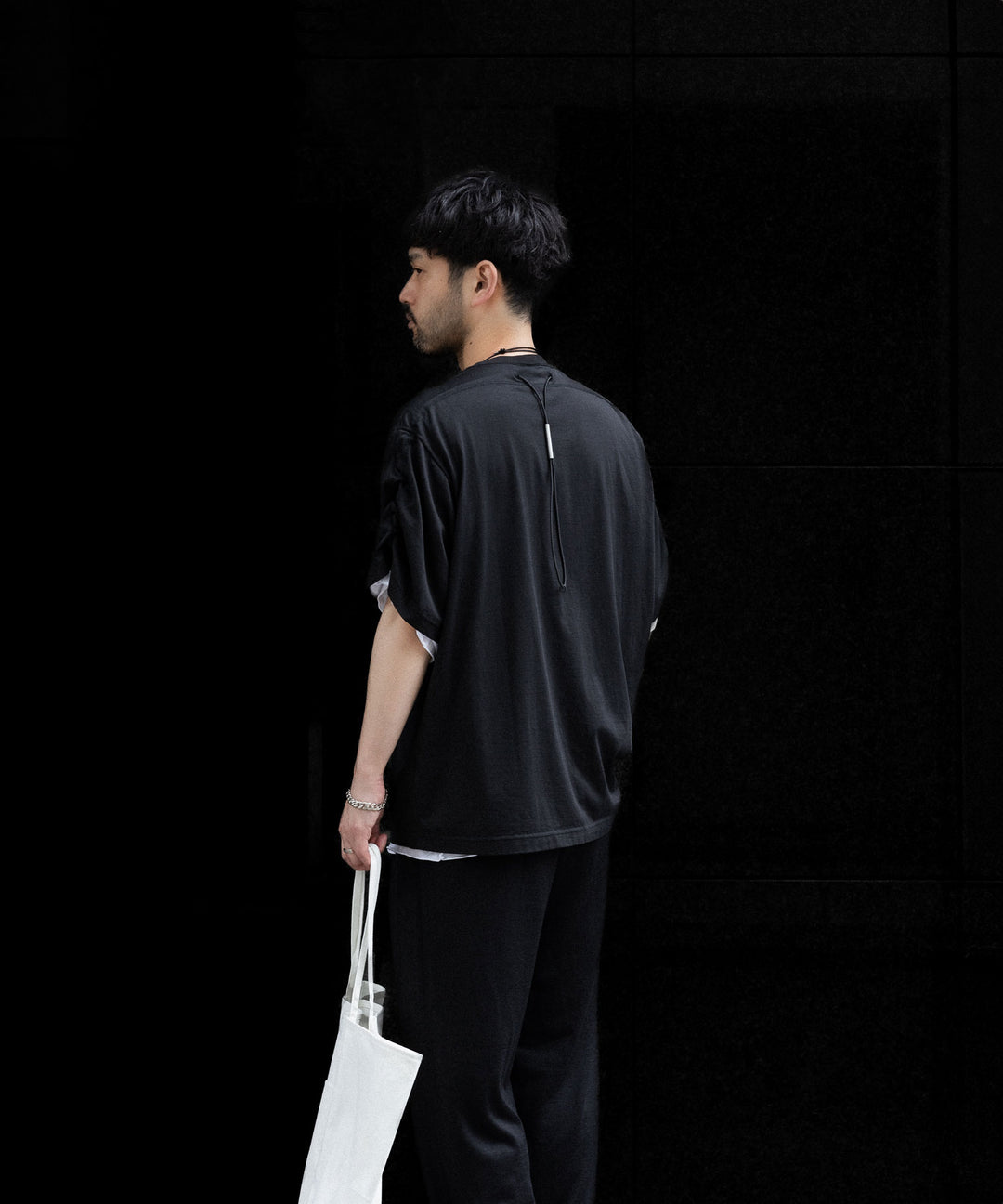 VEIN ヴェイン 100/3 SUEDE JERSEY VESSEL S/S TEEのBLACK公式通販サイトsession福岡セレクトショップ