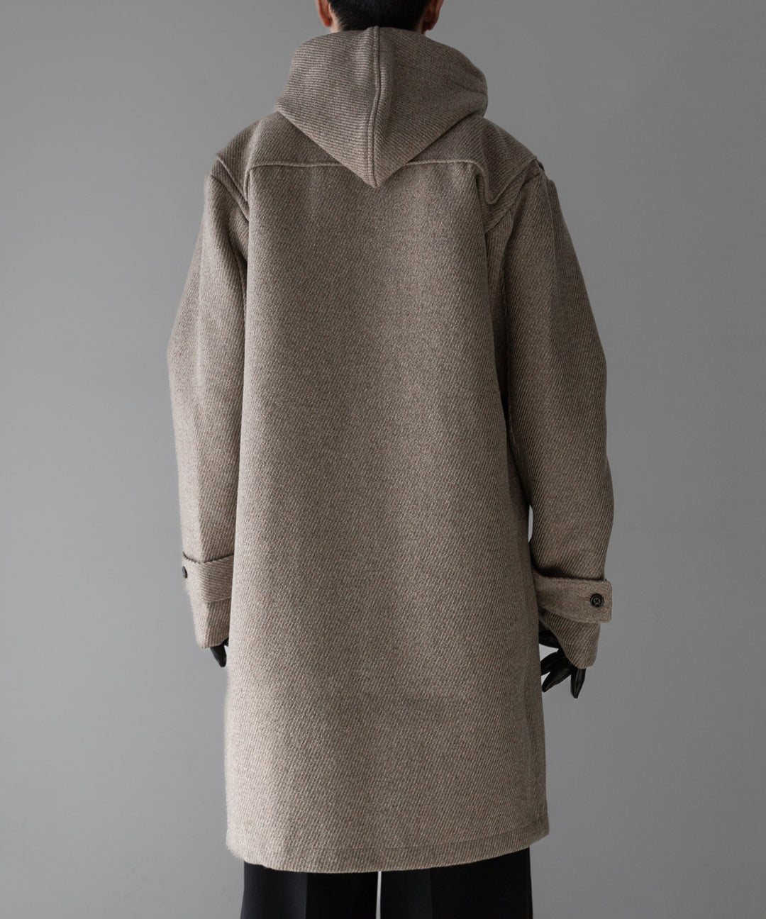 INTÉRIM(インテリム)の23AWコレクションHYPER BIG CASHMERE HEAVY ROYAL NAVY DUFFEL COAT - BEIGE 公式通販サイトsession福岡セレクトショップ