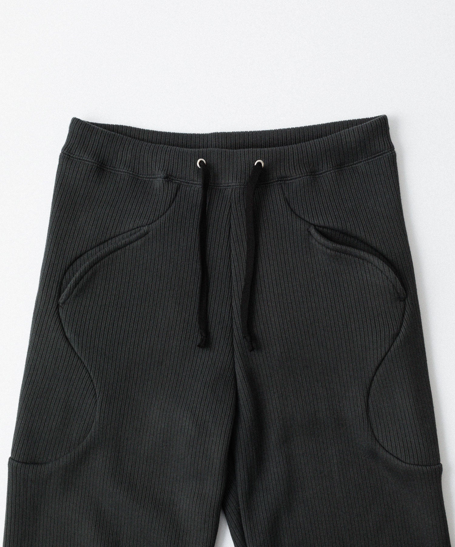 OPPOSE DUALITY-オポーズデュアリティのSUB ONG RIB SWEAT PANTSのBLACK公式通販サイトsession福岡セレクトショップ