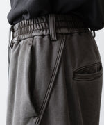 画像をギャラリービューアに読み込む, KANEMASA PHIL. カネマサフフィル36G FINE SWEAT DRAPING EASY PANTSのCHARCOAL PIGMENT公式通販サイトsession福岡セレクトショップ
