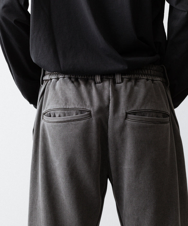 KANEMASA PHIL. カネマサフフィル36G FINE SWEAT DRAPING EASY PANTSのCHARCOAL PIGMENT公式通販サイトsession福岡セレクトショップ