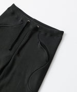 画像をギャラリービューアに読み込む, OPPOSE DUALITY-オポーズデュアリティのSUB ONG RIB SWEAT PANTSのBLACK公式通販サイトsession福岡セレクトショップ
