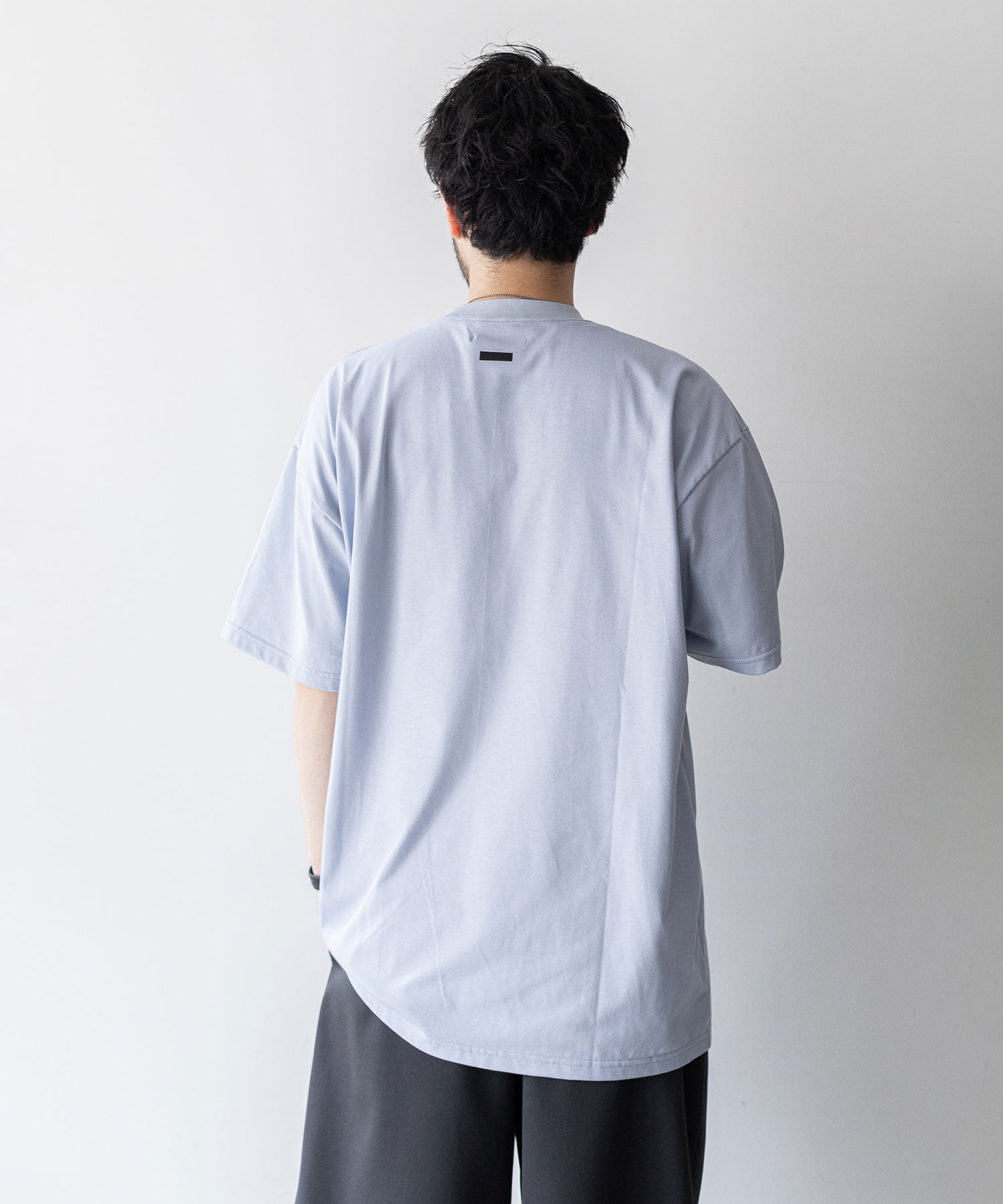 stein / シュタイン】】PRINT TEE (MERCERISED COTTON) [WATER] - BLUE