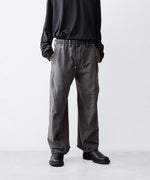 画像をギャラリービューアに読み込む, KANEMASA PHIL. カネマサフフィル36G FINE SWEAT DRAPING EASY PANTSのCHARCOAL PIGMENT公式通販サイトsession福岡セレクトショップ
