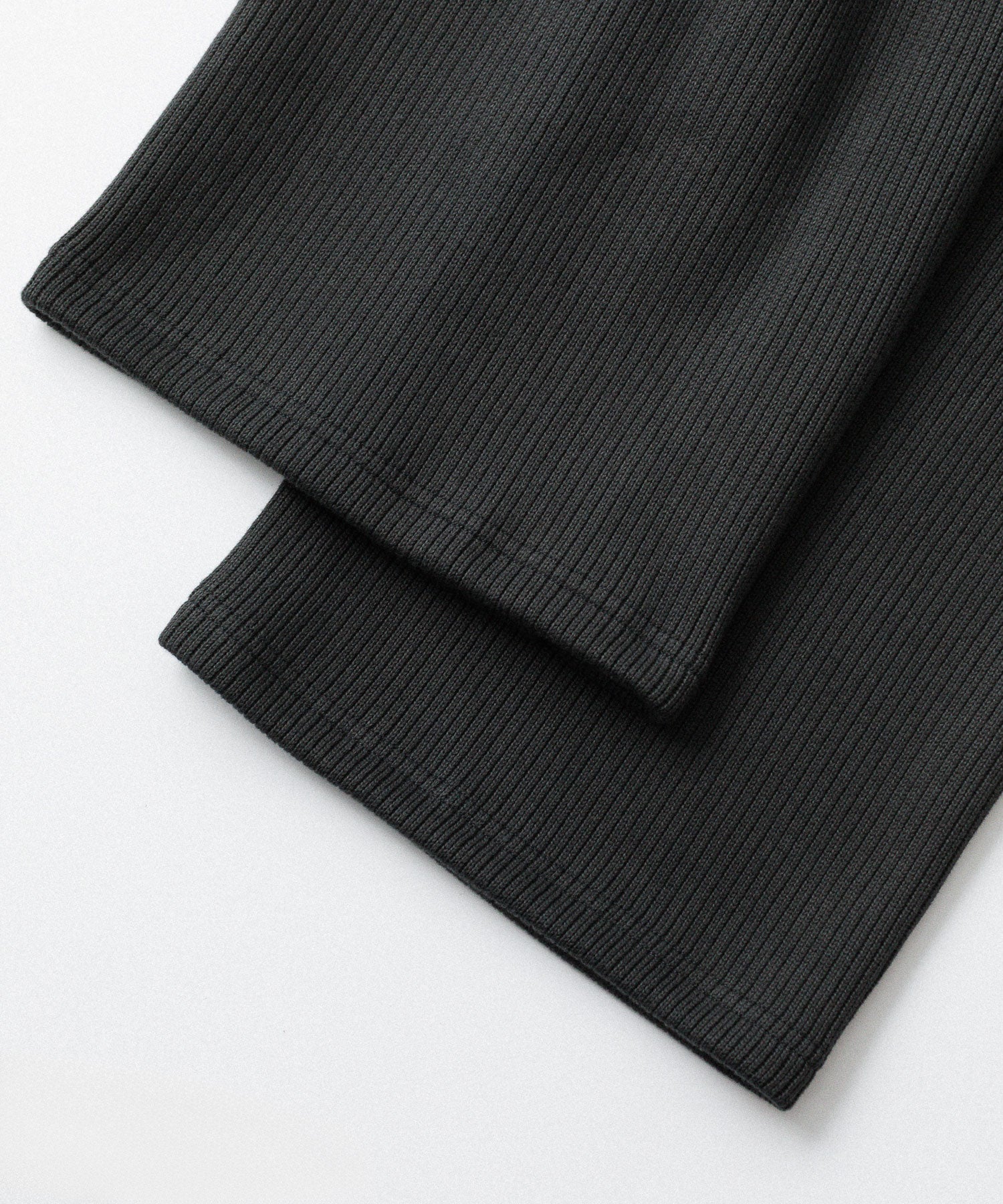 OPPOSE DUALITY-オポーズデュアリティのSUB ONG RIB SWEAT PANTSのBLACK公式通販サイトsession福岡セレクトショップ