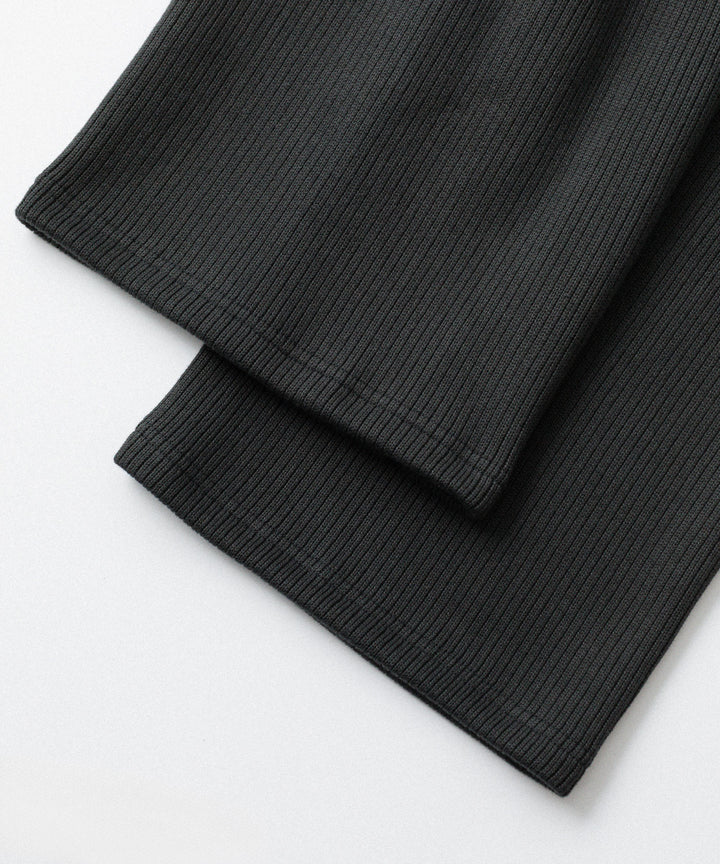 OPPOSE DUALITY-オポーズデュアリティのSUB ONG RIB SWEAT PANTSのBLACK公式通販サイトsession福岡セレクトショップ