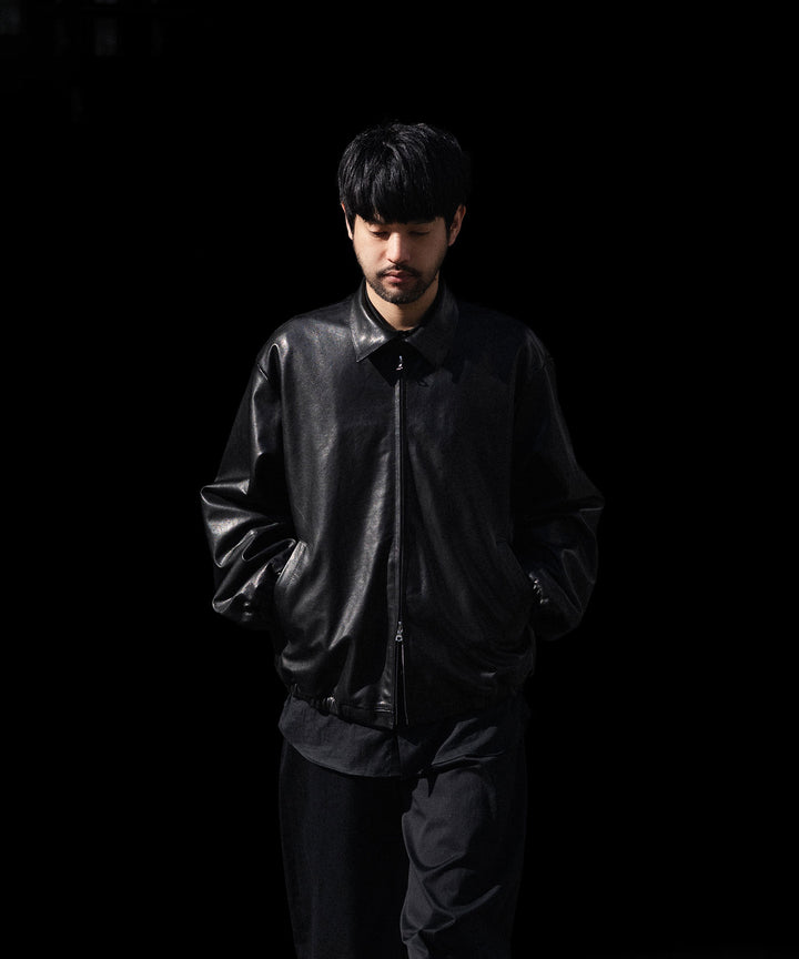 ssstein(シュタイン)のLAMBS LEATHER LIGHT ZIP JACKET - BLACKの公式通販サイトsession福岡セレクトショップ