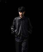 画像をギャラリービューアに読み込む, ssstein(シュタイン)のLAMBS LEATHER LIGHT ZIP JACKET - BLACKの公式通販サイトsession福岡セレクトショップ
