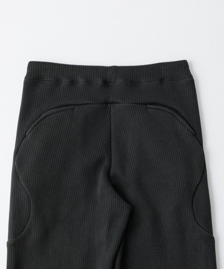 OPPOSE DUALITY-オポーズデュアリティのSUB ONG RIB SWEAT PANTSのBLACK公式通販サイトsession福岡セレクトショップ