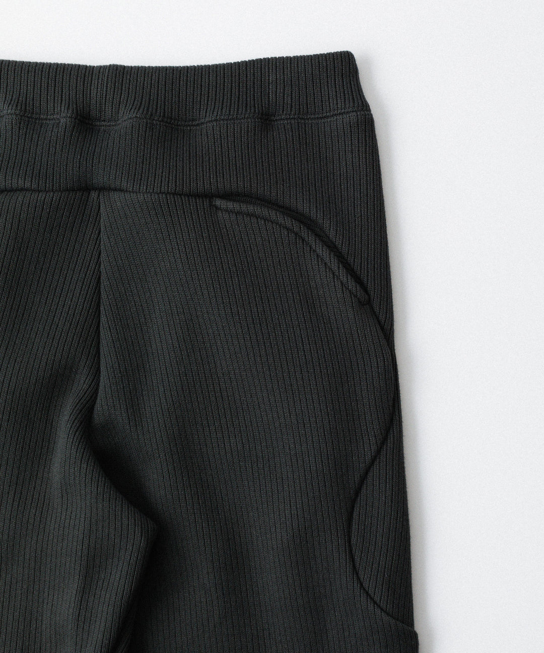 OPPOSE DUALITY-オポーズデュアリティのSUB ONG RIB SWEAT PANTSのBLACK公式通販サイトsession福岡セレクトショップ