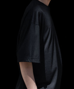 KANEMASA PHIL.】36G WOOL SS TEE - BLACK | 公式通販サイト session