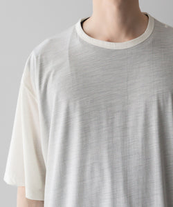 【KANEMASA PHIL.】カネマサフィル 36G WOOL SILKY TEEのWHITEの公式通販サイトsession福岡セレクトショップ