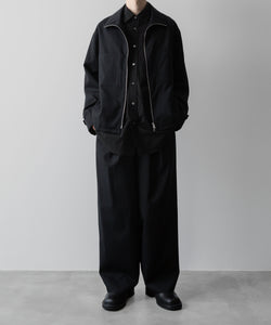 ssstein(シュタイン)の24AWコレクション DRIZZLER ZIP UP JACKET - BLACK 公式通販サイトsession福岡セレクトショップ