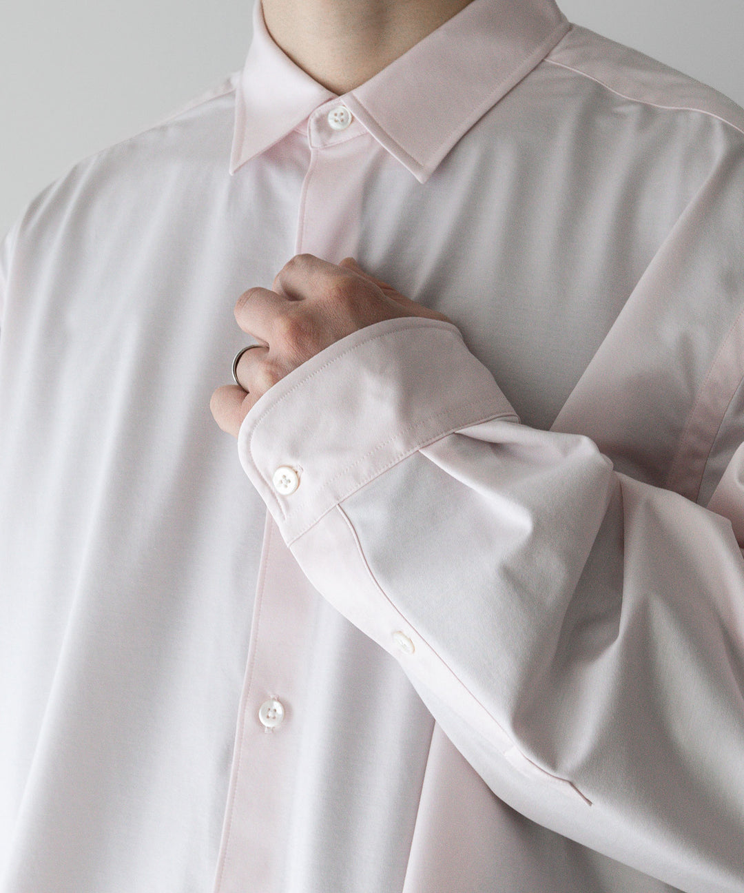 【KANEMASA PHIL.】カネマサフィル 46G ATOMOSPHERE SHIRT - SALMON PINK sessionセッション福岡セレクトショップ 公式通販サイト 