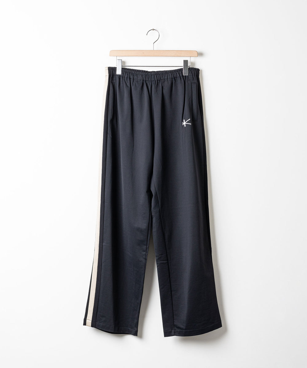 【KANEMASA PHIL.】カネマサのトラックパンツ ECONYL JERSEY TRACK PANTS - BLACK 公式通販session福岡セレクトショップ