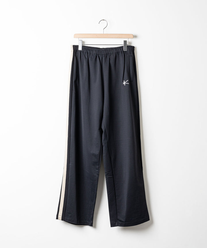 【KANEMASA PHIL.】カネマサのトラックパンツ ECONYL JERSEY TRACK PANTS - BLACK 公式通販session福岡セレクトショップ